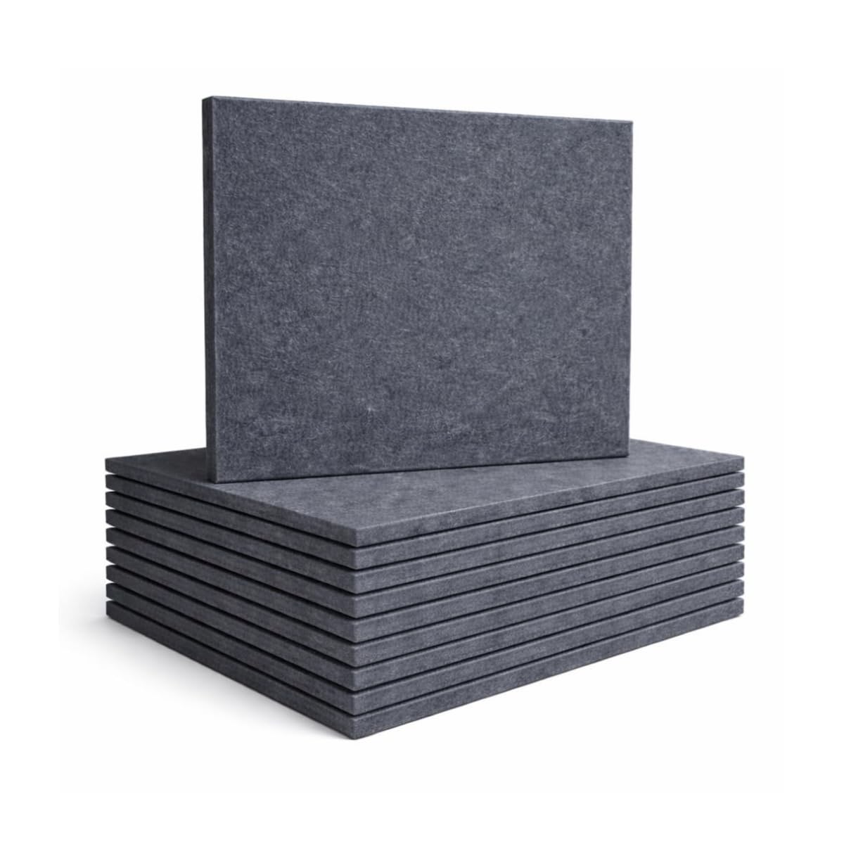 AMG Acoustics 12 X 12 Inch Acoustic Foams| Pack of 12 Pet Acoustic Panels|
