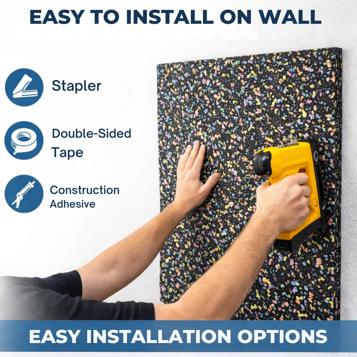 25mm High Density Acoustic Foam | (Pack of 1) 6 X 3 Ft Soundproofing & Echo Reduction Foam for Recording Studio